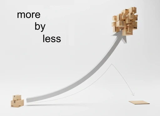 more by less